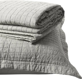 Κουβερλί Υπέρδιπλο (Σετ 220x240) Silk Fashion Stonewashed Beige