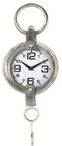 Ρολόι Τοίχου Old Louis 013.767288 41.5cm Silver Metal