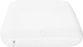 vidaXL Μαξιλάρι Ύπνου Μονόχρωμο Λευκό 70 x 36 x 8,5 εκ Αφρός Μνήμης