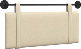 vidaXL Κρεμαστό Κεφαλάρι Κρεμ ύφασμα