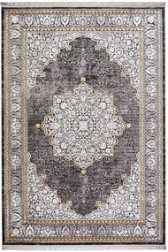 Χαλί Naf Naf Rodin 34674 091 Grey-Gold Βιοκαρπέτ 160X230cm