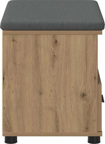 vidaXL Παγκάκι Χαλωρίου Τεχνίτικη Δρυς 60 x 38 x 46 εκ