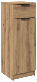 vidaXL Ντουλάπι Μπάνιου με συρτάρι artisan δρυς 32 x 34 x 90 εκ