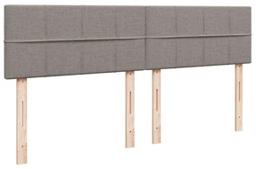 ΚΡΕΒΑΤΙ BOXSPRING ΜΕ ΣΤΡΩΜΑ TAUPE 180X200 ΕΚ. ΥΦΑΣΜΑΤΙΝΟ 3289063