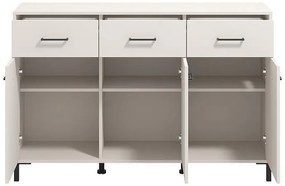 Κομότα - Μπουφές Vienne 3K3F Cashmere 138x40x90 εκ. 138x40x90 εκ.
