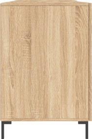 vidaXL Γραφείο Sonoma Δρυς 140 x 50 x 75 εκ. από Επεξεργασμένο Ξύλο