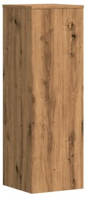 vidaXL Βάσεις Φυτών Αρτισιανή Δρυς 33x33x100 εκ. Επεξ. Ξύλο