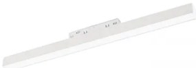 Φωτιστικό Μαγνητικής Ράγας LED 20W Γραμμικό 3000K 60cm Interlight -21831-Λευκό 21831