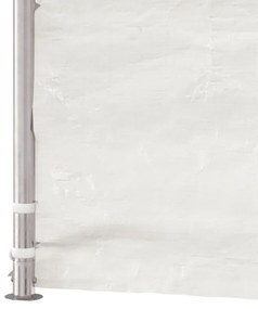 vidaXL Κιόσκι με Τέντα Λευκό 17,84 x 2,28 x 2,69 μ. από Πολυαιθυλένιο