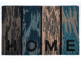 Πατάκι Εισόδου Ruco Style 004 Woodpanel Home 45X75cm Grey-Blue Sdim 45X75