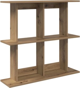 vidaXL Ράφι Τοίχου Επιτοίχιο Artisan Δρυς 100 x 20 x 75 εκ