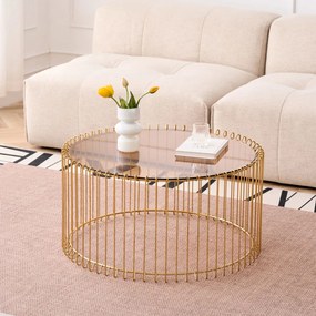 Τραπεζάκι σαλονιού Temporal Round-Xruso