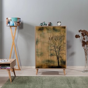 Ντουλάπι Sonoma Δρυς GODIPU 80x36x127