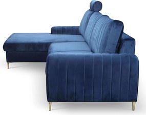 Γωνιακός καναπές Monte-Mple-Aristeri - 252.00Χ168.00Χ106.50cm