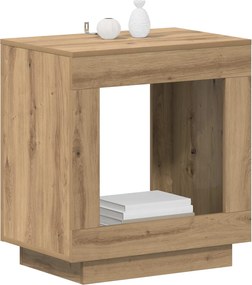 vidaXL Τραπεζάκι Πλευράς Artisan Δρυς 60 x 40 x 65 εκ.