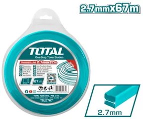 TOTAL TSL2767 Μεσινέζα Τετράγωνη 2.7mm - 67m