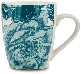 Κούπα Aurora 10-099-336 350ml White-Blue Nava Porcelain