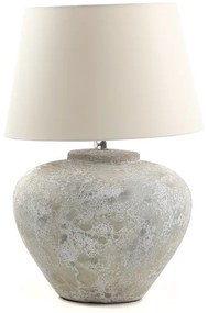 Κεραμικό Επιτραπέζιο Φωτιστικό Zimp White Classic (35x35x30) Soulworks 0630004