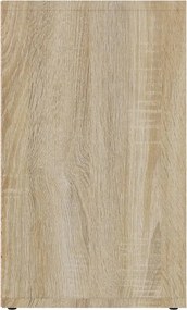 vidaXL Παπουτσοθήκη Sonoma Δρυς 52,5 x 30 x 50 εκ.