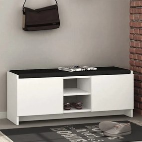 Παπουτσοθήκη Zulla Megapap χρώμα λευκό 110x37x43εκ.