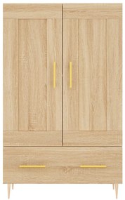 vidaXL Ντουλάπα Sonoma Δρυς 69,5 x 31 x 115 εκ. από Επεξεργασμένο Ξύλο