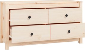 vidaXL Βοηθητικό Ντουλάπι 100x40x54 εκ. από Μασίφ Ξύλο Πεύκου