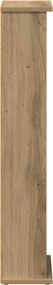 vidaXL Ντουλάπα CD Artisan Δρυς 60 x 17 x 92 εκ. Επεξεργασμένο Ξύλο