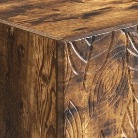 vidaXL Ντουλάπι με Συρτάρια 33 x 34,5 x 90 εκ Επεξεργασμένο Ξύλο