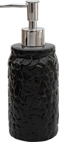 Dispenser Μπάνιου 360ml Homely Dolomite Black 02-11536