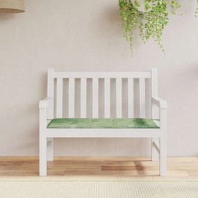 vidaXL Μαξιλάρι Πάγκου Κήπου Σχέδιο Φύλλων 120x50x4 εκ. Ύφασμα Oxford