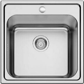 Karag BL625 Satine 50x50 - Ανοξειδωτος Νεροχυτης