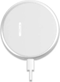 V-TAC Φορτιστής Ασύρματης Γρήγορης Φόρτισης 5A Λευκό 7709