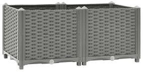 vidaXL Ζαρντινιέρα 80 x 40 x 38 εκ. από Πολυπροπυλένιο
