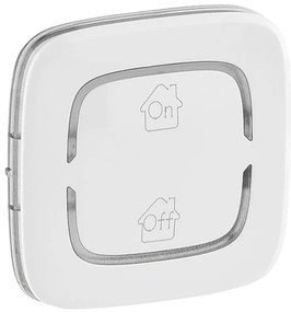 Πλακίδιο 2 Στοιχείων SCS ON/OFF GEN Λευκό Valena Allure 755364 Legrand-755364-Λευκό 755364