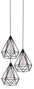 SE148-19-3 MILA PENDANT LAMP BLACK METAL+ HOMELIGHTING 77-4347