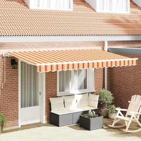 vidaXL Σκηνίτσα Αναδιπλούμενη Κίτρινο 400 x 200 cm ύφασμα