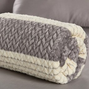 Κουβέρτα Fleece Υπέρδιπλη (220x240) Whitegg KB159 Γκρι
