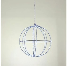 Χριστουγεννιάτικη Μπάλα με 144 Mini LED Φ30 ACA-X0614464226-Μπλε X0614464226