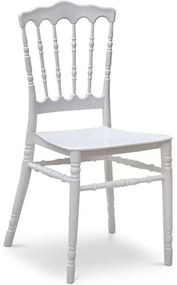 Καρέκλα Catering Napoleon 0187675 40x40,5x89cm White