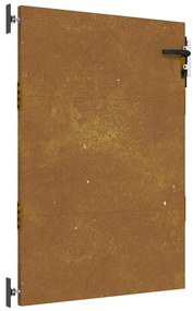 vidaXL Πόρτα Κήπου 85x125 εκ. από Ατσάλι Corten