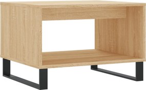 vidaXL Τραπεζάκι Σαλονιού Sonoma Δρυς 60x50x40 εκ. από Επεξεργ. Ξύλο