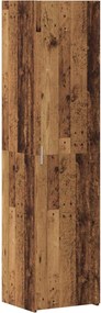 vidaXL Highboard Παλιό ξύλο 45 x 42,5 x 185 εκ.