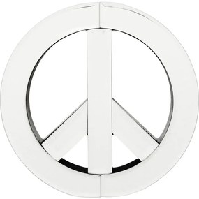 Διακοσμητικό Τοίχου Καθρέφτης Peace Μικρό 20x20x1,3 εκ. - Καθρέφτης
