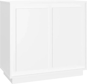 vidaXL Ντουλάπι Λευκό 80 x 34 x 75 εκ. από Επεξεργασμένο Ξύλο