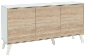 Μπουφές Billie pakoworld sonoma-ανθρακί 149x40x77εκ - 248-000005 - 248-000005