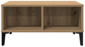 vidaXL Τραπέζι Σαλονιού Artisan Oak 60x60x30 εκ Επεξεργασμένο Ξύλο