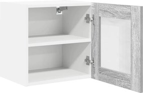 vidaXL Κρεμαστό ντουλάπι Γκρίζο Σονομα 40 x 31 x 40 εκ.