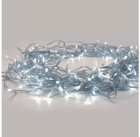 Λαμπάκια Σειρά 50 LED Μπαταρίας 2xAA CW Σταθερά IP20 490 και 30cm Διάφανο Καλώδιο X0650212 ACA-X0650212-Διάφανο X0650212