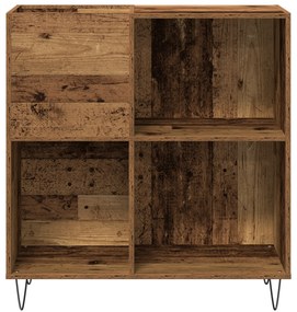 vidaXL ντουλάπι αποθήκευσης  δρυς 84,5 x 38 x 90 εκ επεξεργασμένο ξύλο