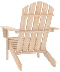 vidaXL Καρέκλα Κήπου Adirondack από Μασίφ Ξύλο Ελάτης